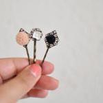 Sweet Bouquet. Floral Bobby Pin Hairpins